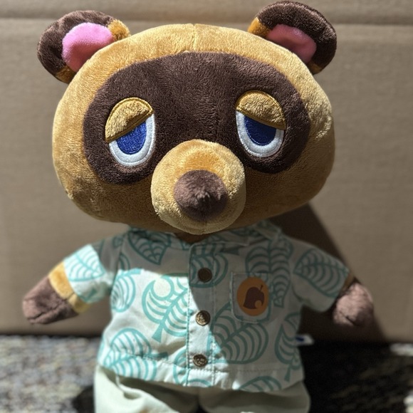 Build A Bear Animal Crossing New Horizons Tom Nook Stuffed Plush - Picture 2 of 10